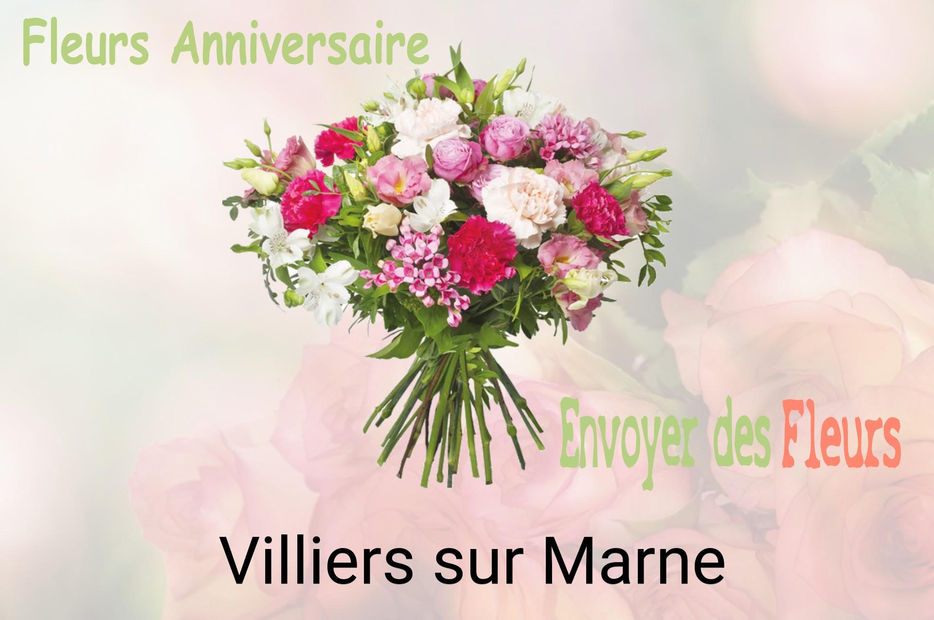 Bouquet de fleurs d’anniversaire livré à Villiers-sur-Marne