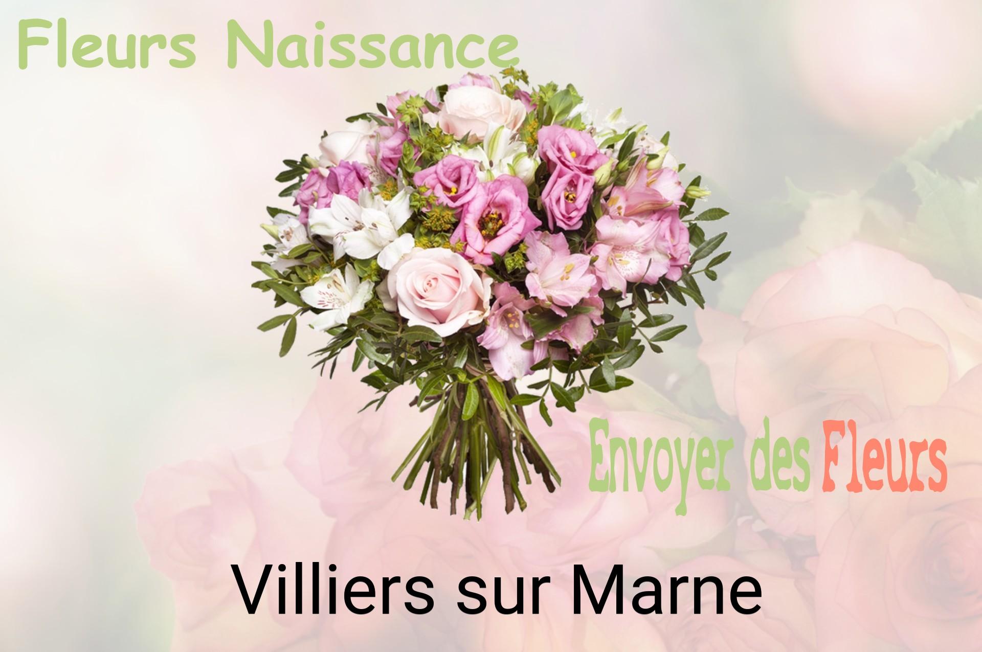 Bouquet de fleurs de naissance livré à Villiers-sur-Marne