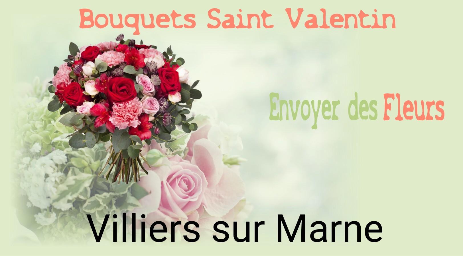 Roses de Saint-Valentin livrées à Villiers-sur-Marne